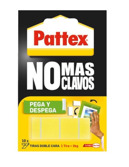 CINTA DOBLE CARA. PATTEX NMC. CINTA DE DOBLE CARA PEGA Y DESPEGA